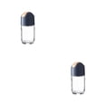 thumbnail image 4 of Toystoory Botellas de condimentos Dispensadores de sal Pimentero con tapa Cocinero sellado automático Cocina Almacenamiento recargable Al aire libre Azul Azul 2piezas Toystoory CBP273348, 4 of 6