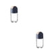 thumbnail image 2 of Wosthever Botellas de condimentos Dispensadores de sal Pimentero con tapa Cocinero sellado automático Cocina Almacenamiento recargable Al aire libre Azul Azul 2piezas Wosthever CBP273348, 2 of 6