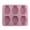 Purple, variant on Chocolate Candy Fish Shaped Baking Silicone Fondant Silicone for Cake Decorating