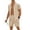 Khaki, variant on Men's 2 Pieces Shirt Sets Short Sleeve Casual Button Down Hippie T-Shirts Shorts Sets Summer Fashion Beach Outfits