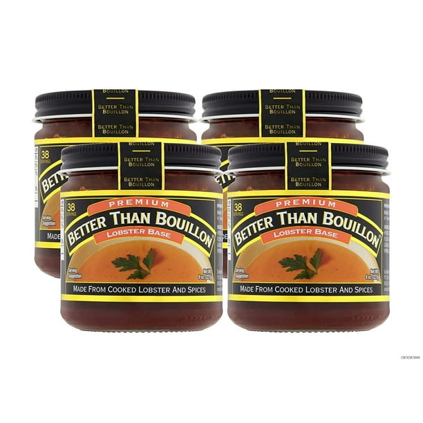 Premium Lobster Base, Made From Select Cooked Lobster & Spices, Makes 9