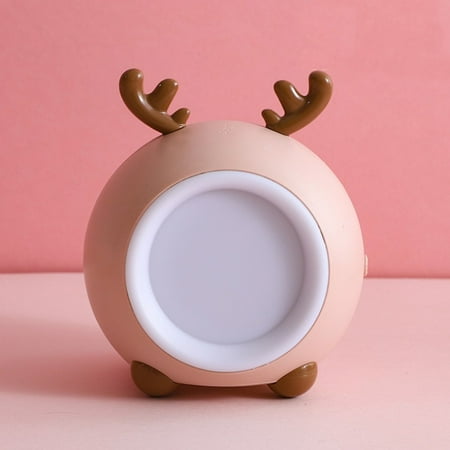 

Naittoop Summer Clearance Desk Lamp Table Lamp Rabbit Ears Cabinet Bedside Night Light Vertical Night Light J