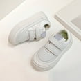 thumbnail image 2 of Dakaela Kid Sneakers Girls Boys Casual Walking Running Tennis Shoes Hook and Loops Chunky Platform School Loafers Flats White Size 13, 2 of 6