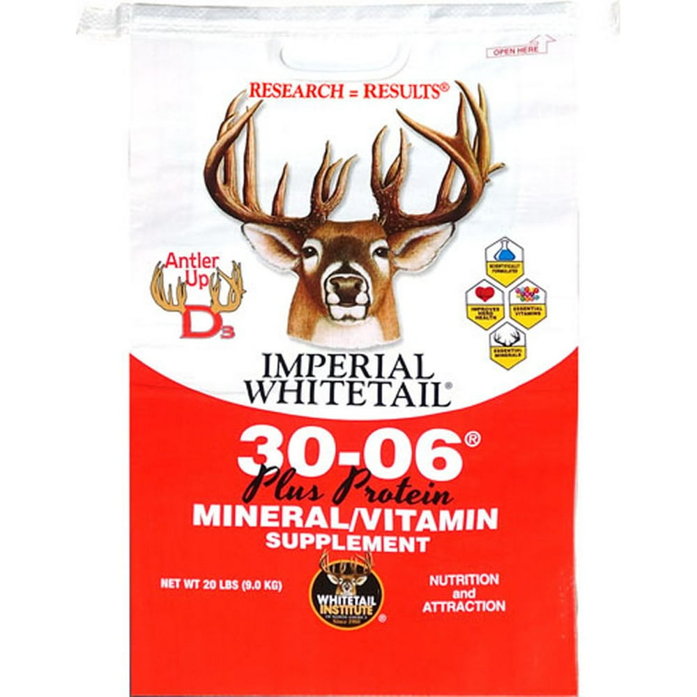 Whitetail Institute 3006 Mineral Vitamin Plus Protein Deer Supplement
