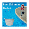 thumbnail image 3 of Filter Storage Pool Skimmer Basket Swimming Pool Replacement Filter Strainer Baskets Skimmers Pool with Handle, 3 of 8