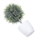 thumbnail image 2 of Planta esférica falsa para decoración de ventanas de interior, plantas artificiales de plástico en maceta para escritorio., 2 of 5