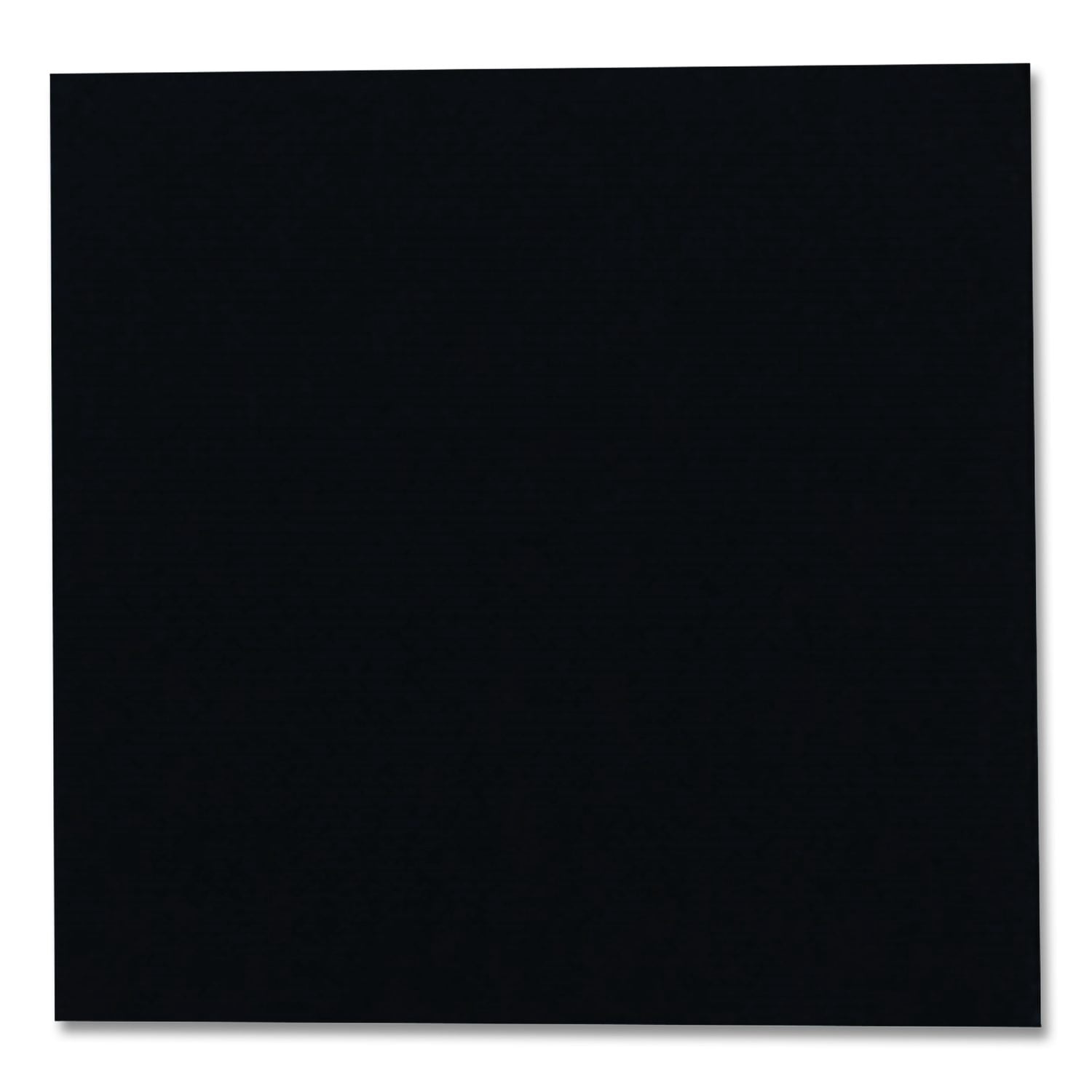 Paterson Beverage Napkins, 2-Ply, 9 x 9, Black, 1,000/Carton