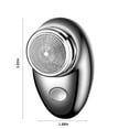 thumbnail image 3 of VALSEEL Electric Shaver for Men Pocket Size Mini Portable Shaver Wet and Dry Mens Shaver USB Rechargeable Shaver Charging Easy One-Button Use Suitable for Home,Car Gadgets for Home, 3 of 7