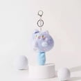 thumbnail image 4 of Squeaking Pendant Keychain Creative Plush Bag Charm Stuffed Doll Keyring Fluffty Key Rings Birthday Gifts, 4 of 9