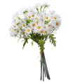 thumbnail image 1 of National Tree RAS-TMV0778-1 13 in. White & Green Mini Daisies Bundle Artificial Flower Bouquet, 1 of 1