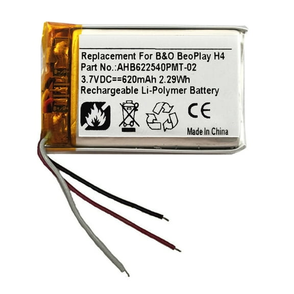 620mAh AHB622540PMT-02 Battery for Bang & Olufsen Beoplay H4 Wireless Headphones