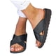thumbnail image 5 of Amzcrzy Zapatos de mujer,Zapatos de mujer,Zapatillas de mujer, Sandalias romanas de cuña con punta abierta y suela gruesa para mujer Sandalias Mujer Zapatillas De Casa, 5 of 5