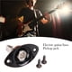 thumbnail image 5 of Kearding Toma de placa de salida de conector de entrada de guitarra ovalada de 1/4 pulgadas para guitarra eléctrica Mono y bajo con 2 tornillos de Cables de audio/vídeo, 5 of 5