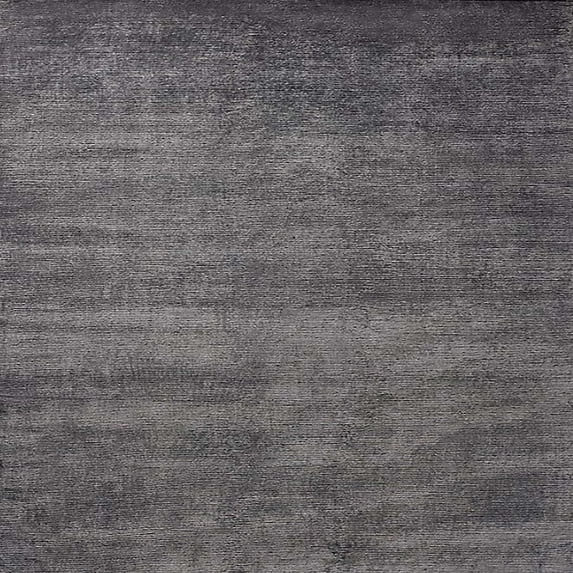 Ahgly Company Indoor Square Mid-Century Modern Gray Oriental Area Rugs, 5' Square