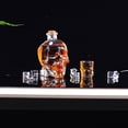 thumbnail image 3 of Ensemble de Têtes Squelettes d'Halloween - Distributeur de Bouteilles avec Verre - Rangement Scellé pour Auto-Infusion et Stockage, 3 of 4