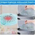 thumbnail image 4 of SNQ 6 Pieces Easy to Clean Drain Strainer Silicone - High Capacity Drain Strainer Shower Hair Trap - Clog Prevention Drain Strainer Kitchen Sink for B, 4 of 4