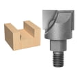 thumbnail image 4 of 1 Piece Woodworking Bottom Cleaning Bit Carbide Tip Cutter 10x26mm, 4 of 8
