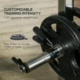 thumbnail image 4 of Demi Bonn 15-Level Squat Rack Power Cage - Multi-Function Power Rack with Cable Pulley, Pull Up & Push Up Stand,Black, 4 of 7
