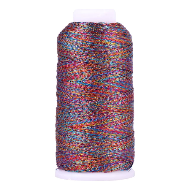 Miangastore Spools of 6 Strands Line Sewing Threads Bright Color Threads for Quilting Jewelry Beading Drapery (Colorful)