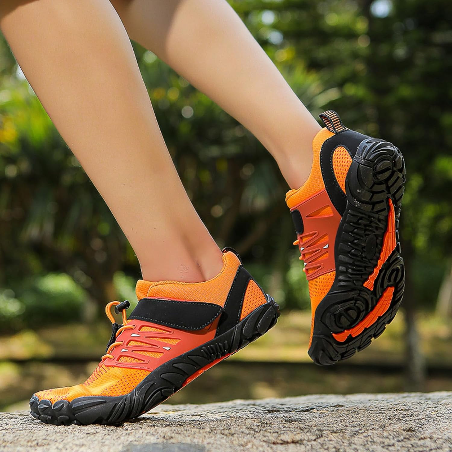 Women's Men’s Barefoot Hiking Shoes Minimalist Trail Running Sneakers Zero Drop Sole Wide Toe Box Parkour Trekking Workout Footwear