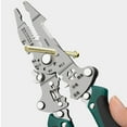 thumbnail image 2 of Multifunctional Wire Stripper Pliers Cable Cutter Pliers with Builts In Voltage Tester for Technicians and Hobbyists, 2 of 9
