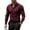 Wine, variant on KXDMNE Mens Long Sleeve Button Down Shirt - Slim Fit Polyester Lapel Business Dress Shirt Casual Formal Workwear for All Year, Navy, XL