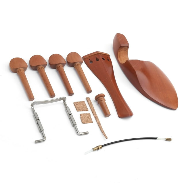 Violin Parts Kit, Violin Accessories Jujube Wood For 4/4 Guitar