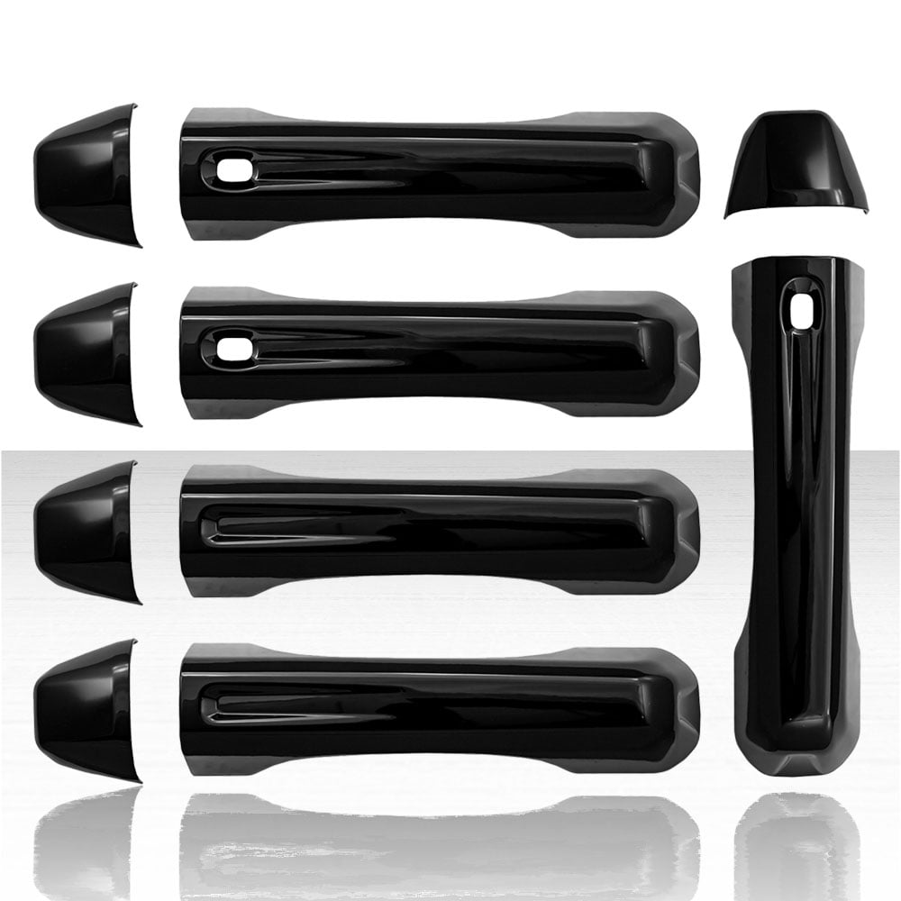 5 Door Handle Covers for 1819 Jeep Wrangler JL Unlimited Gloss Black