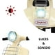 thumbnail image 2 of Motocicleta Montable Eléctrica Doble Asiento Joykoo Sonido luz LED 6v Beige, 2 of 7