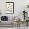 thumbnail image 3 of Stupell Industries Traditional Soft White Anemone Floral Black Floating Frame Canvas Art, 21 x 31, by Petals Prints Design, 3 of 8