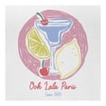 thumbnail image 3 of Playera George para Dama, con Estampados de Bebidas y Alimentos Blanco Talla G, 3 of 4