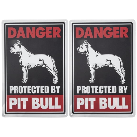 CATIEBYE Vintage Iron Garden Prohibition Signs Assorted Colors for House Use 2Pcs