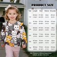 thumbnail image 7 of Garronmavis Cute Cats Long Sleeve Sweatshirt Soft Pullover Crewneck Long Sleeve Shirt Stylish Fall Winter Clothes Washable Toddler Girl Sweatshirt Clothes Outfit for Girls Aged 5-6, 7 of 7