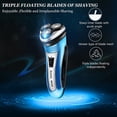 thumbnail image 4 of Afeitadora Eléctrica Recargable Recortadora De Barba Eléctrica Máquina De Afeitar Hombres Barba Razor Serendint CE002123-00, 4 of 5