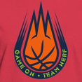 thumbnail image 3 of CafePress - Team Nerf Basketball T Shirt - Women's Traditional Fit Dark T-Shirt, 3 of 4