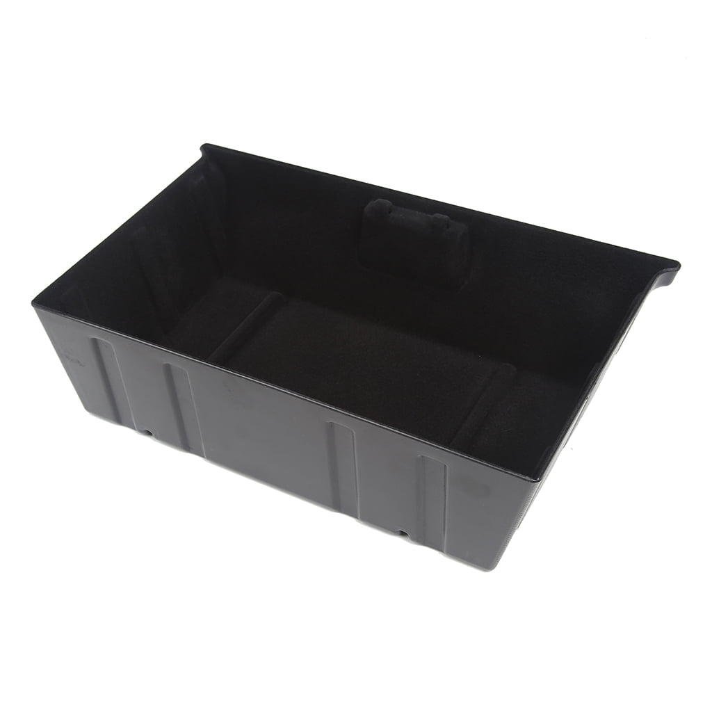 For Under for Seat Storage Tray Car Interior Items Container-ABS/Flocking Lining/Double-faced Flocking