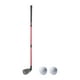 thumbnail image 4 of Golf Chipper Golf Wedge, Golfer Golfer Golfer Golfer Golfer Golfer Golfer Golfer Golfer Equipo Al aire libre con bolas Club de práctica de chipping Rojo negro, 4 of 8