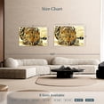 thumbnail image 4 of Elephant Stock Blue Eyed Jaguar Wall Art - Horizontal Canvas Wall Art - Living Room Wall Decor - Animal Canvas - Black And Brown Decor - 48" x 32", 4 of 8