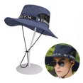 thumbnail image 3 of Chapeau de Pêcheur pour Hommes Été Extérieur Protection Solaire Visage Protection UV Grand Bord, 3 of 5