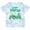 Tie Dye Blue, variant on Inktastic Happy Easter Bunny and Tractor Boys or Girls Toddler T-Shirt