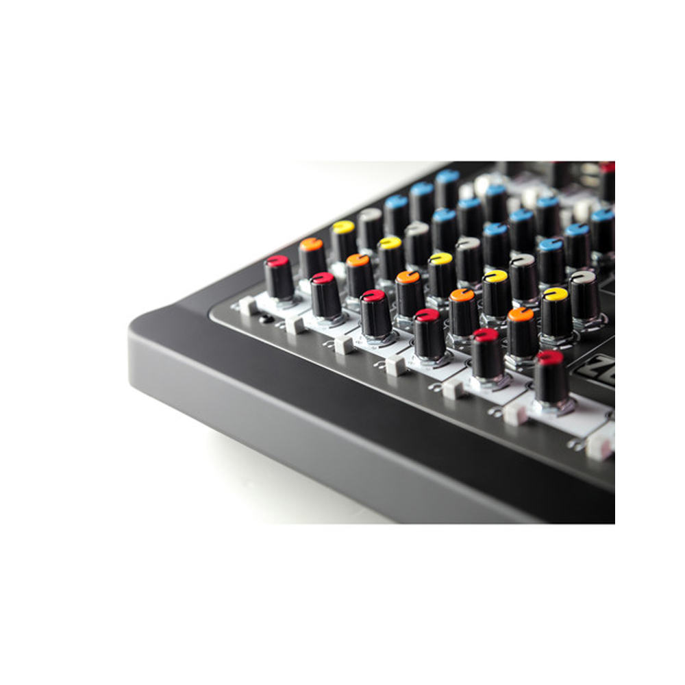 Allen & Heath ZEDi-10 Hybrid Compact Mixer/4x4 USB Interface + Mic Cable + USB Cable + Rip-Tie + Cleaning Cloth - image 4 of 10