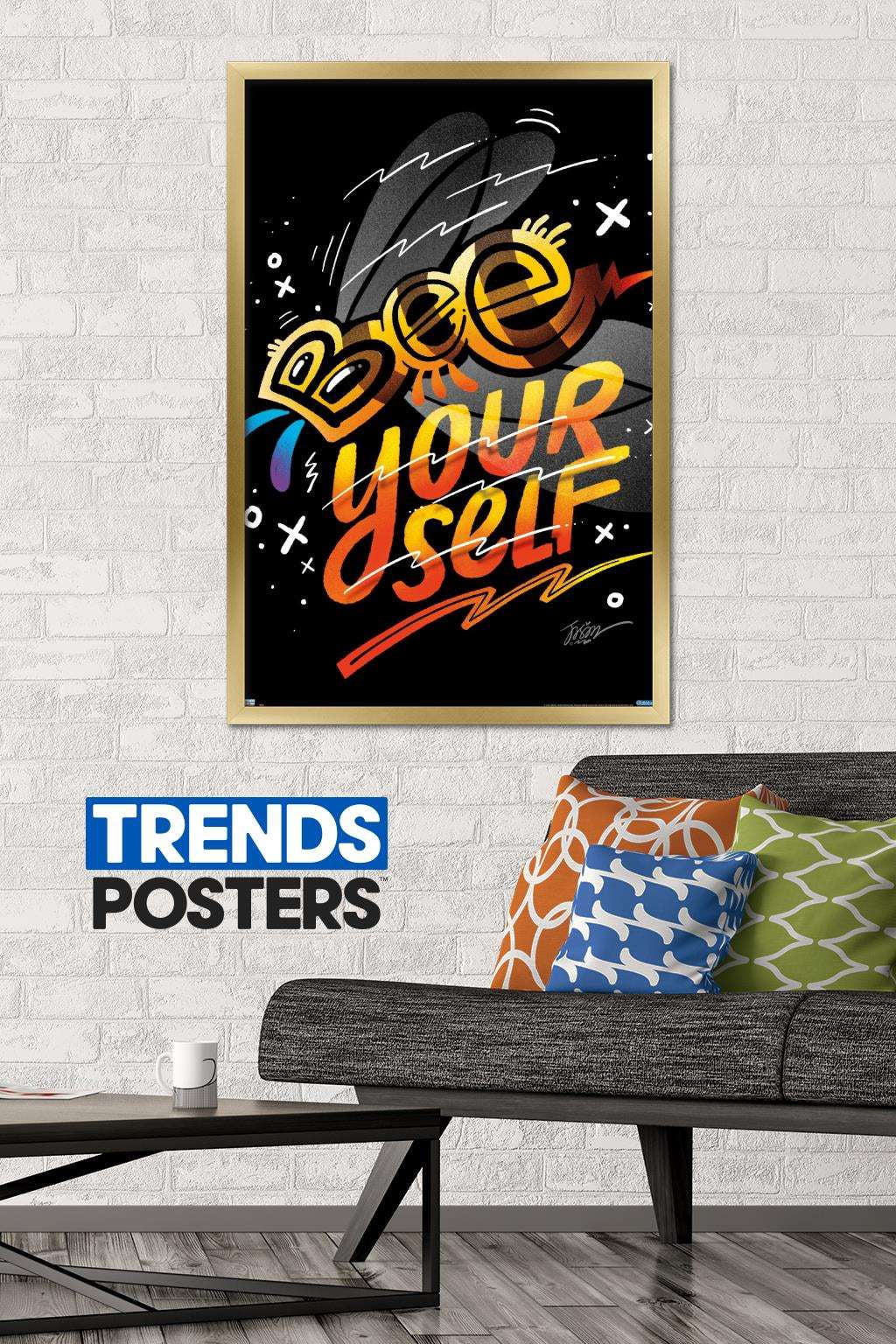 Jason Naylor - Bee Yourself Wall Poster, 22.375" x 34", Framed