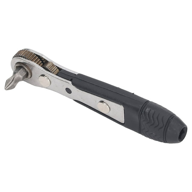 Destornillador De Trinquete, ABS Con Absorción De Impactos, Acero De aleación De Cromo Vanadio, Mini Llave De Trinquete De 1/4 De Pulgada, Multifuncional Para Mantenimiento