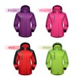 thumbnail image 4 of Chaqueta Irfora Lixada chaqueta impermeable impermeable a prueba de viento ropa deportiva senderismo al aire libre que viaja deportes de ciclo desmontable capa con capucha para las mujeres Irfora Chaqueta, 4 of 7