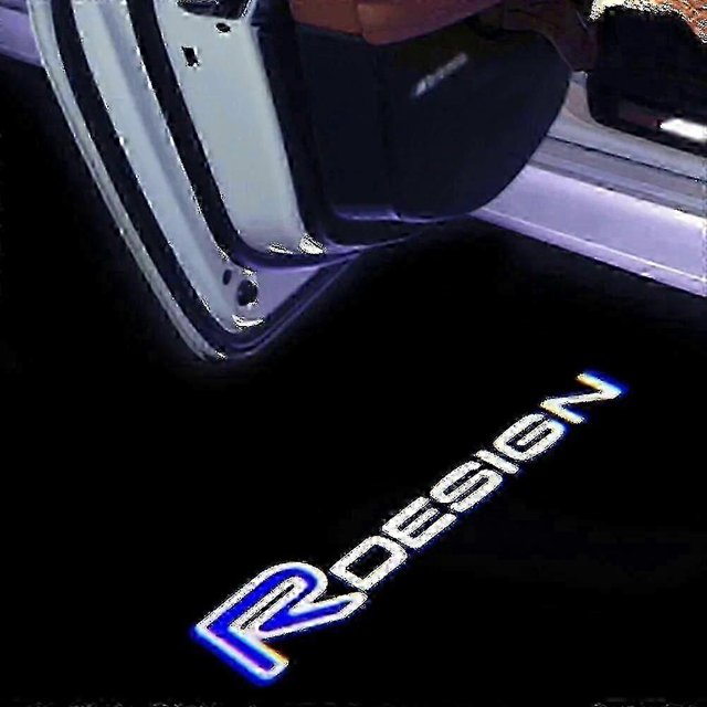 2pcs Led Car Rdesign Logo Door Laser Welcome Light Ghost Projector Light For Volvo S60 S60 S80 S80l S90l Xc90 V40 V60 V90 Xc60-2025