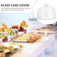 thumbnail image 3 of 1PC Food Grade Cake Glass Cover Glass Food Dust Cover Pastry Preservation Cover, 3 of 3