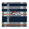 thumbnail image 2 of Denver Broncos Heathered Stripe 3-Piece Full/Queen Bed Set, 2 of 3