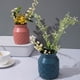 thumbnail image 3 of Elegante jarrón de porcelana sintética, plástico PE, irrompible, para flores secas o frescas, decoración del hogar, nuevo, 3 of 6