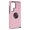 Pink, variant on Whaledi Anti Fingerprint Matte Back Cover 360 Rotating Magnetic Stand for S24 Ultra