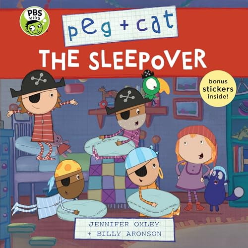 Pre-Owned Peg + Cat: The Sleepover (Paperback) 1536203459 9781536203455